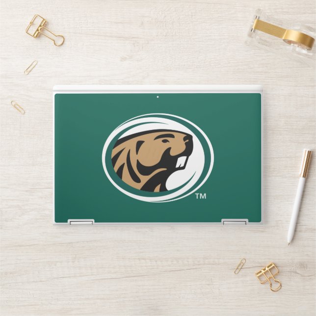 BSU Beaver Mark HP Laptop Skin (Desk)
