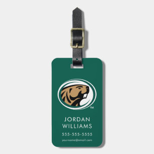 BSU Beaver Mark Luggage Tag