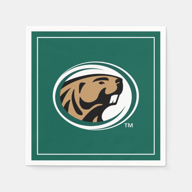 BSU Beaver Mark Napkins (Front)