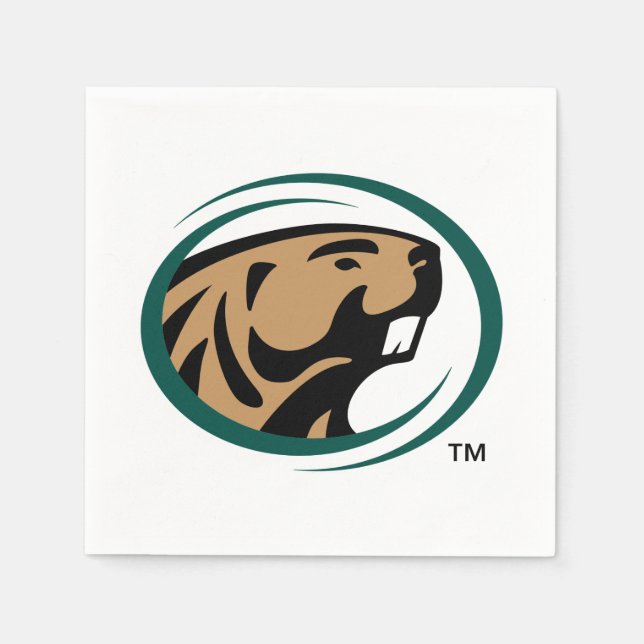 BSU Beaver Mark Napkins (Front)