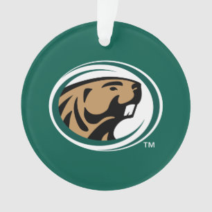 BSU Beaver Mark Ornament