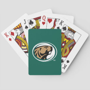 BSU Beaver Mark Poker Cards