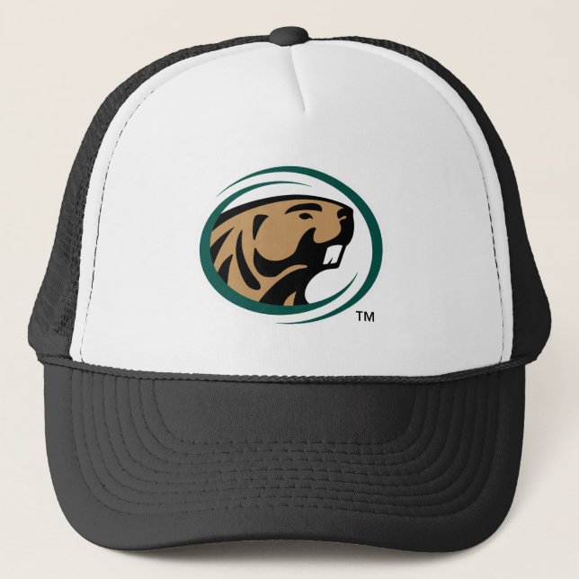 BSU Beaver Mark Trucker Hat (Front)