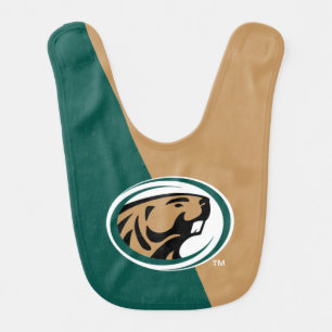 BSU Color Block Baby Bib