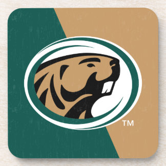 BSU Color Block Beverage Coaster