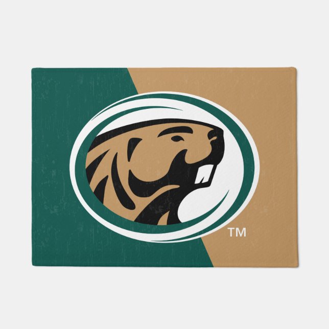 BSU Color Block Doormat (Front)