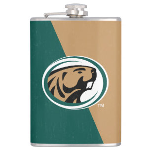 BSU Color Block Flask