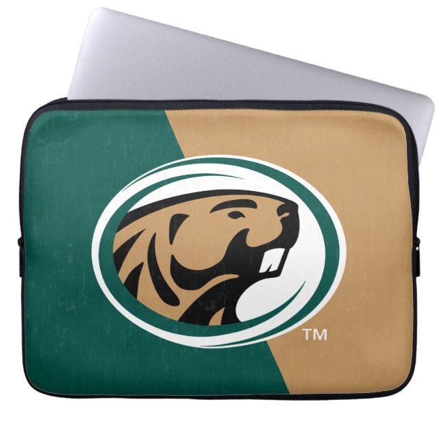 BSU Color Block Laptop Sleeve (Front)