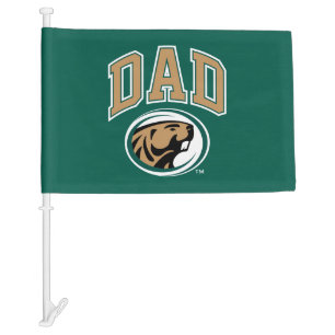 BSU Dad Car Flag