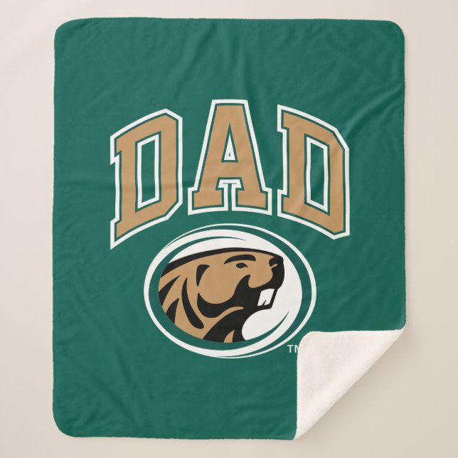BSU Dad Sherpa Blanket (Front)