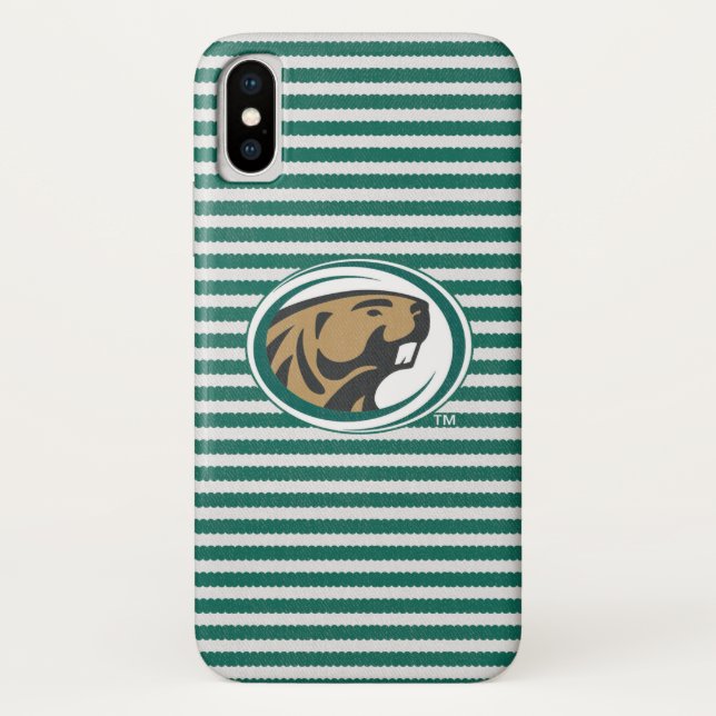 BSU Denim Case-Mate iPhone Case (Back)