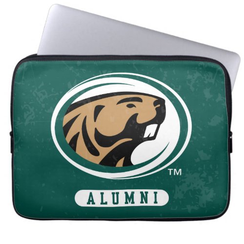 BSU Distressed Laptop Sleeve