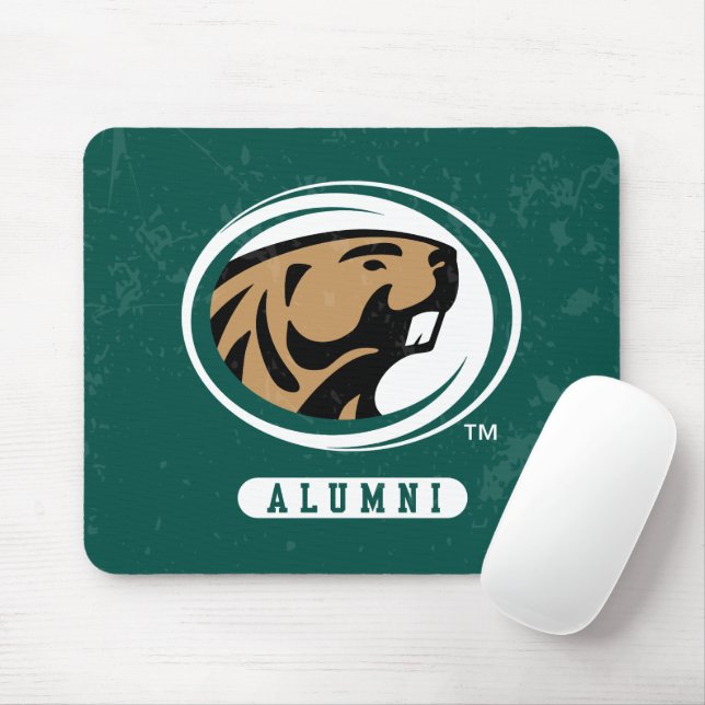 BSU Distressed Mouse Pad (With Mouse)