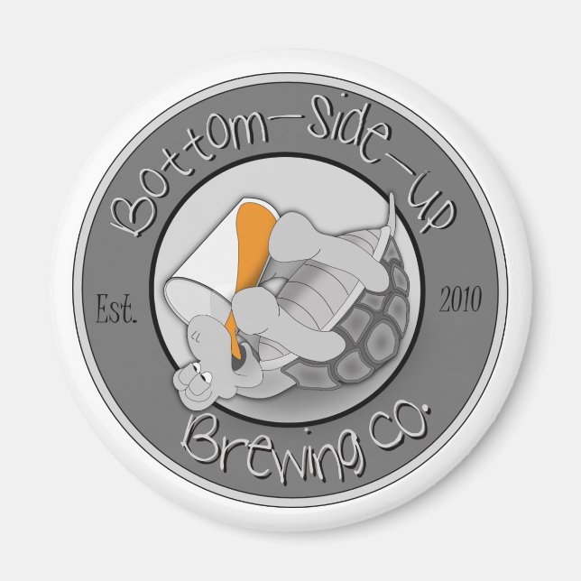 BSU Logo Fridge Magnet (Front)