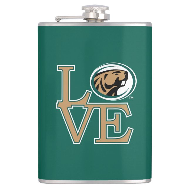 BSU Love Flask (Front)