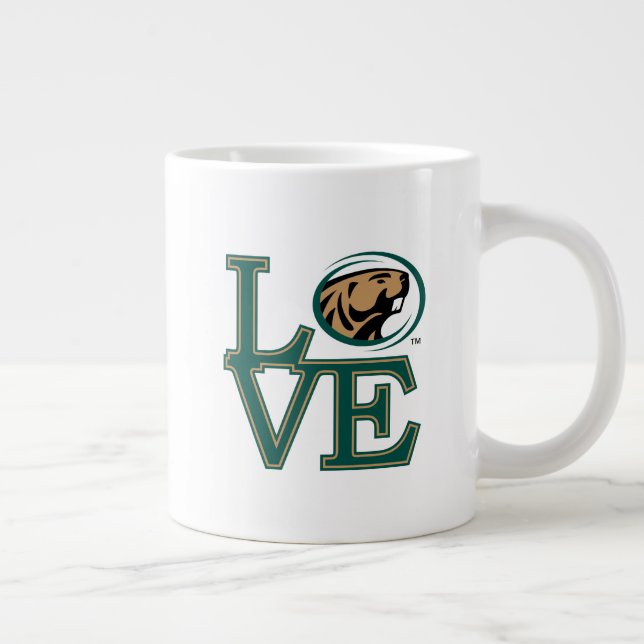 BSU Love Giant Coffee Mug (Right)