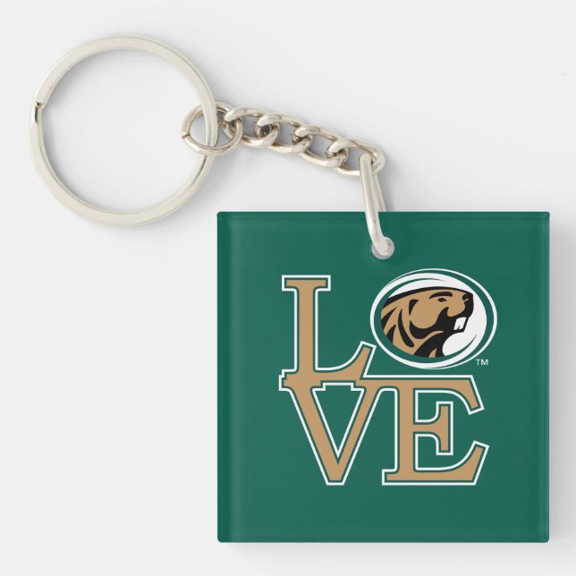 BSU Love Keychain (Front)