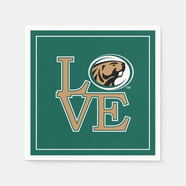 BSU Love Napkins (Front)