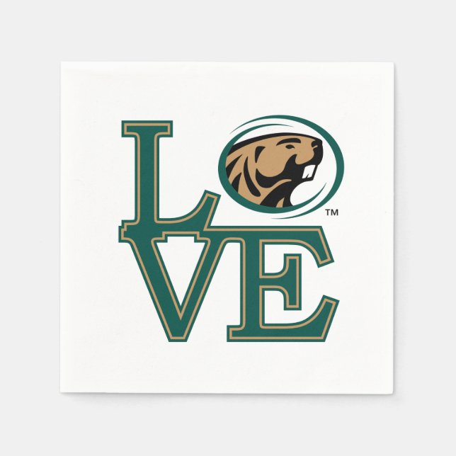 BSU Love Napkins (Front)