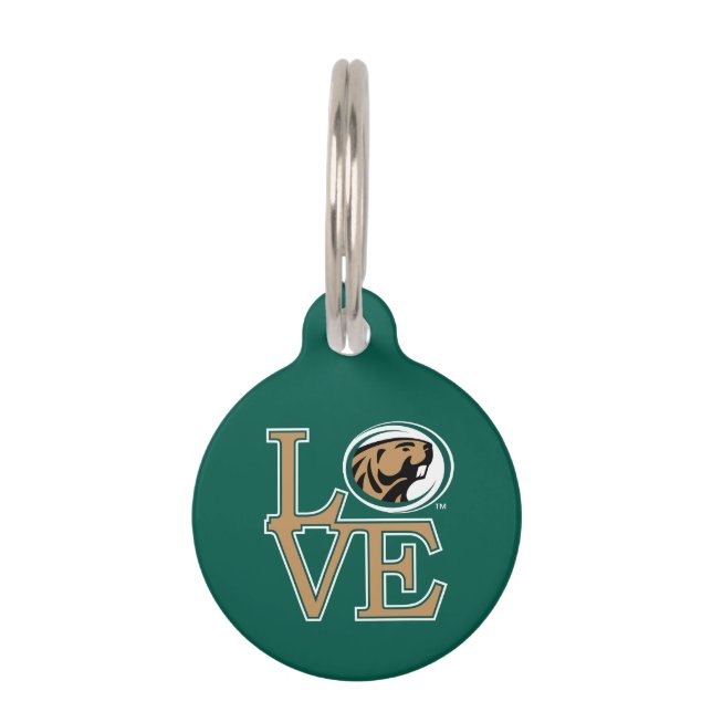 BSU Love Pet ID Tag (Front)