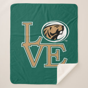 BSU Love Sherpa Blanket