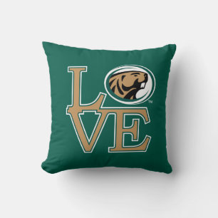 BSU Love Throw Pillow