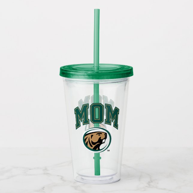 BSU Mom Acrylic Tumbler (Front)