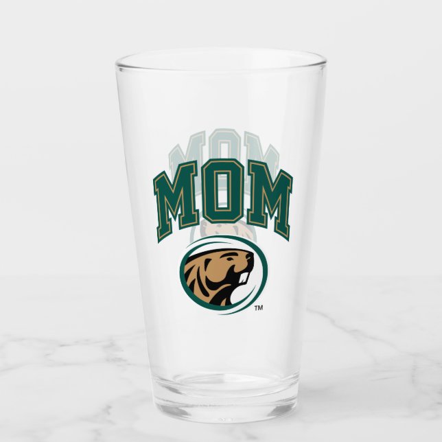 BSU Mom Glass (Front)