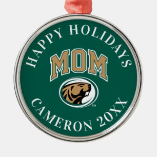 BSU Mom Metal Ornament