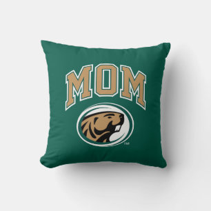 BSU Mom Throw Pillow