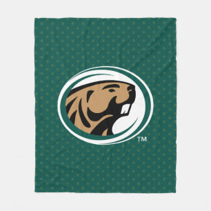 BSU Polka Dots Fleece Blanket