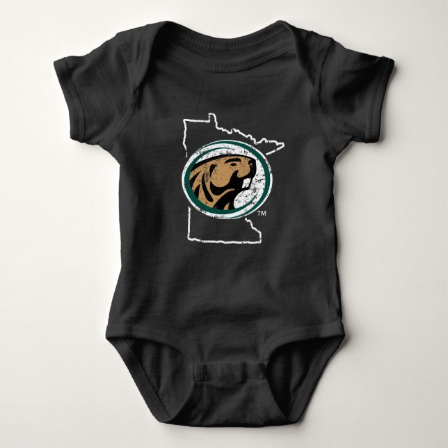 BSU State Love Baby Bodysuit (Front)