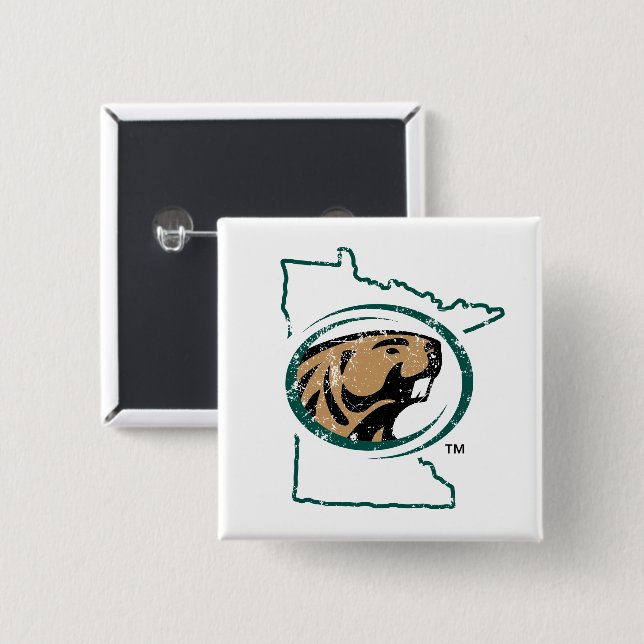 BSU State Love Button (Front & Back)