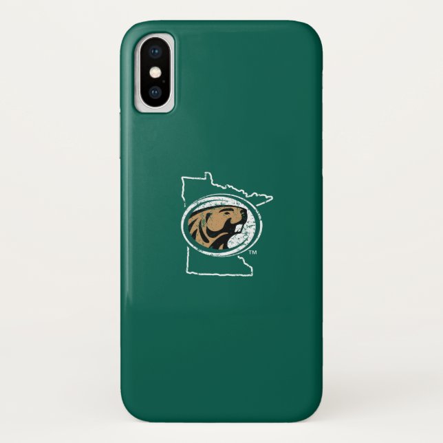 BSU State Love Case-Mate iPhone Case (Back)