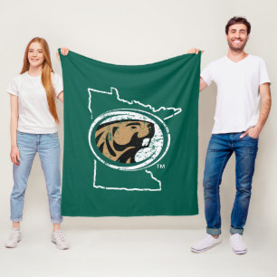 BSU State Love Fleece Blanket