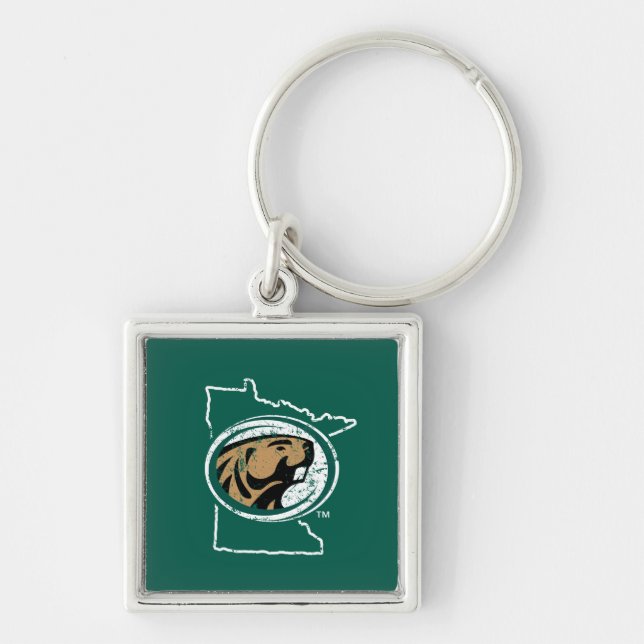 BSU State Love Keychain (Front)