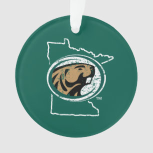 BSU State Love Ornament