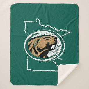 BSU State Love Sherpa Blanket