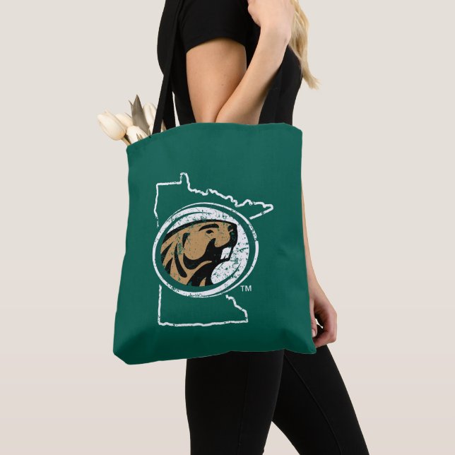 BSU State Love Tote Bag (Close Up)