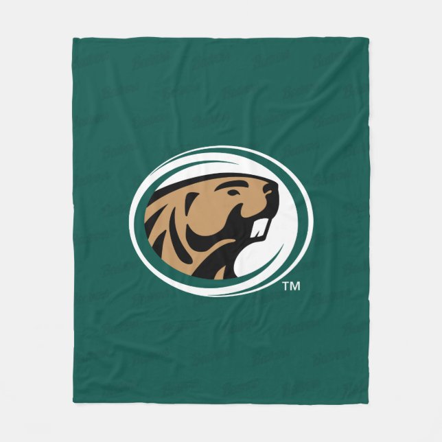 BSU Watermark Fleece Blanket (Front)
