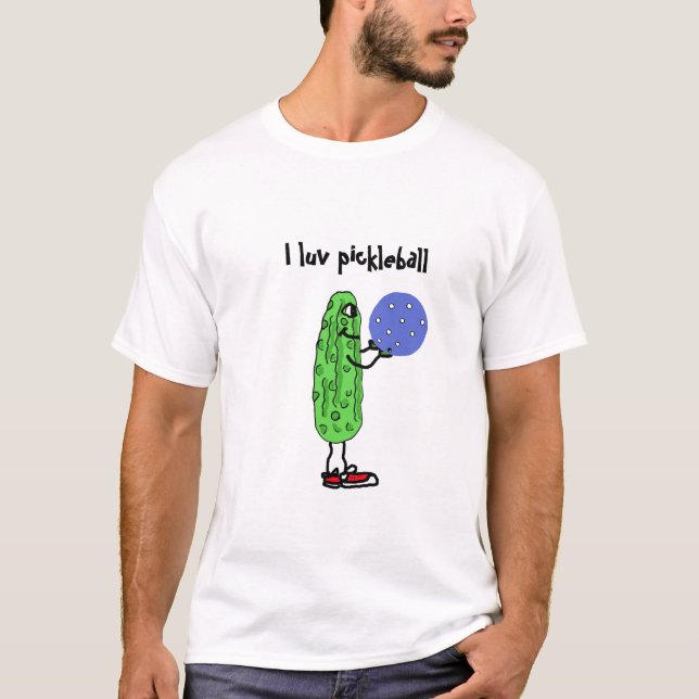 BT- I Luv Pickleball T-shirt (Front)