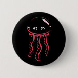 Bt Jellyfish Smiling Costume Cute Animal Halloween Button