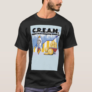 BTC Crypto Rules Everything Around Me Bullish On B T-Shirt
