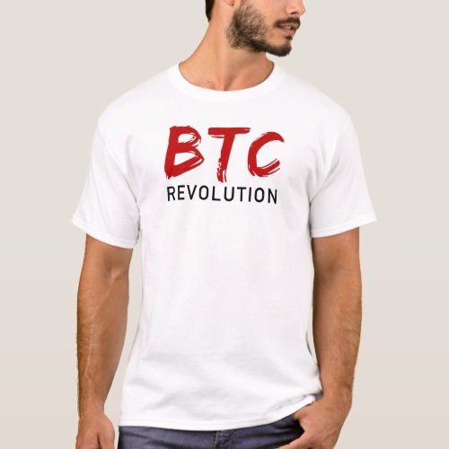 BTC Revolution _ Bitcoin Love T_Shirt