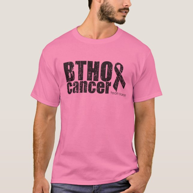 BTHO Cancer pink tshirt (Front)