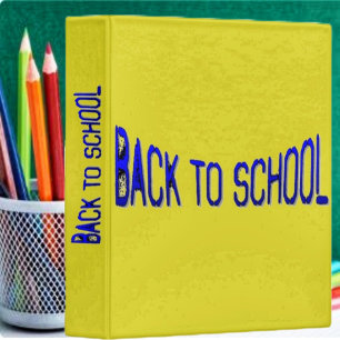 BTS Blue S Paint 3 Ring Binder
