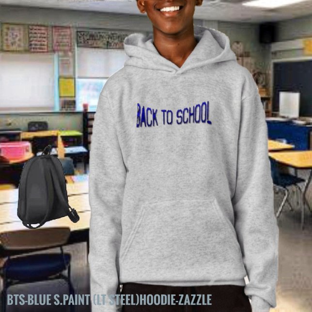 BTS-Blue S.Paint Hoodie (Creator Uploaded)