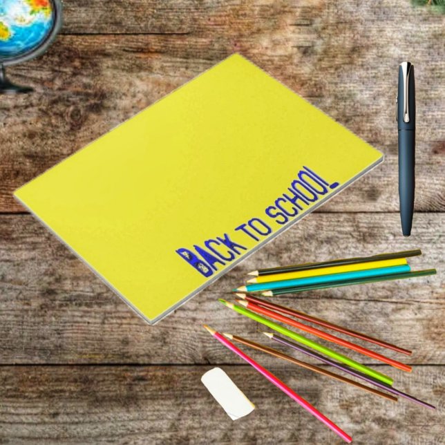 BTS Blue S Paint  Notepad (A Notepad, with an urban design!)