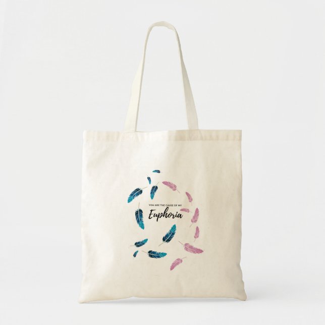 BTS Euphoria Jungkook tote bag inspired (Front)