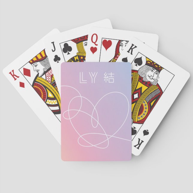 BTS 'Love Yourself: Answer' Poker Cards (Back)